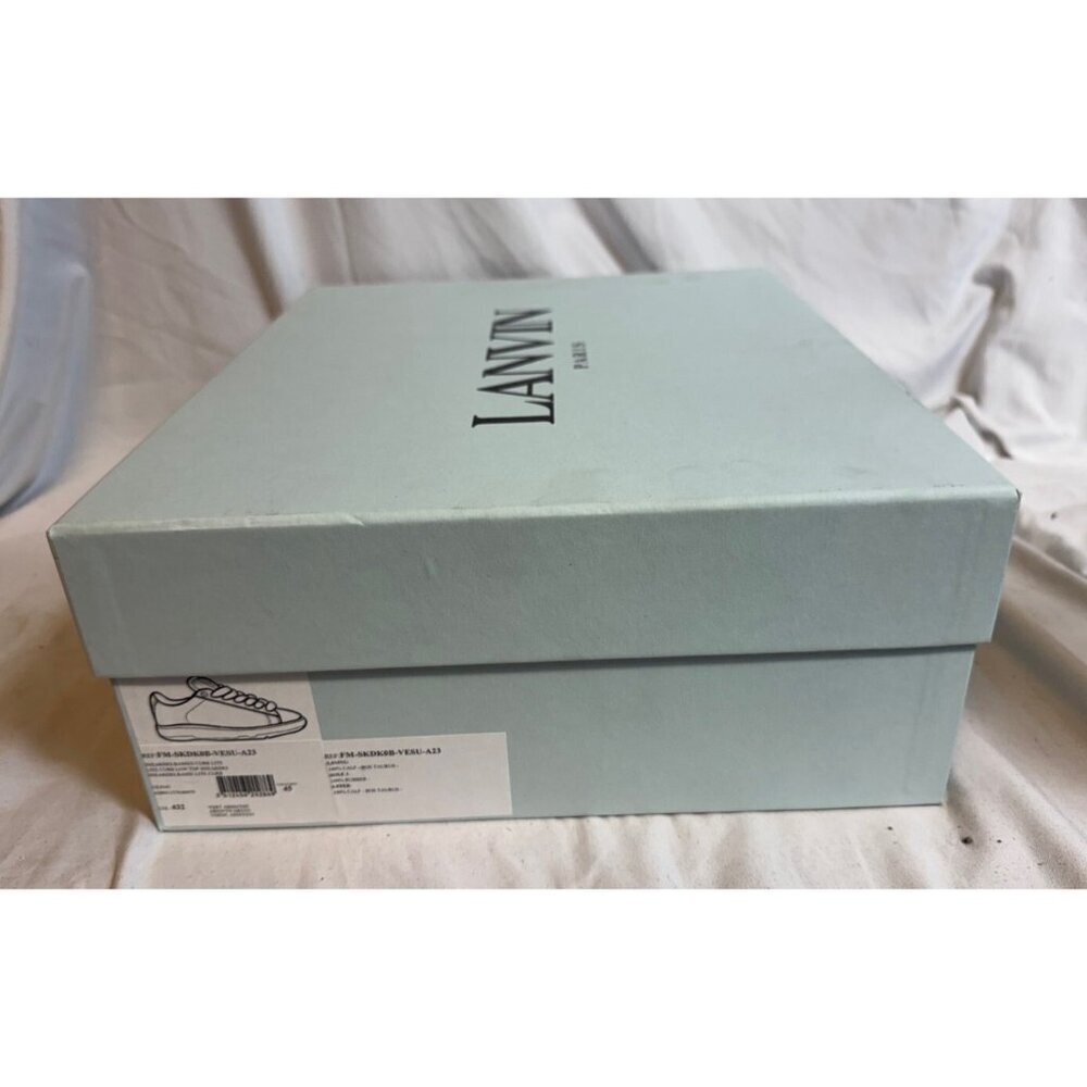 LANVIN Lite Curb Low Top Sneakers Asinth Green BNIB Size: 45 / 12 - Picture 11 of 11